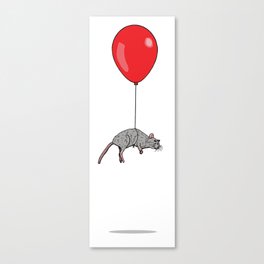 Balloon Rat Canvas Print