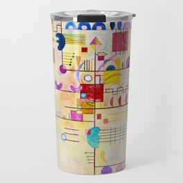 Wassily Kandinsky - Graceful ascent Travel Mug