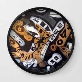 Colby collision Wall Clock