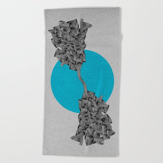 - cosmos_03 - Beach Towel