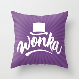 Wonka Throw Pillow