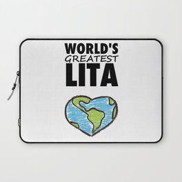 Worlds Greatest Lita Laptop Sleeve