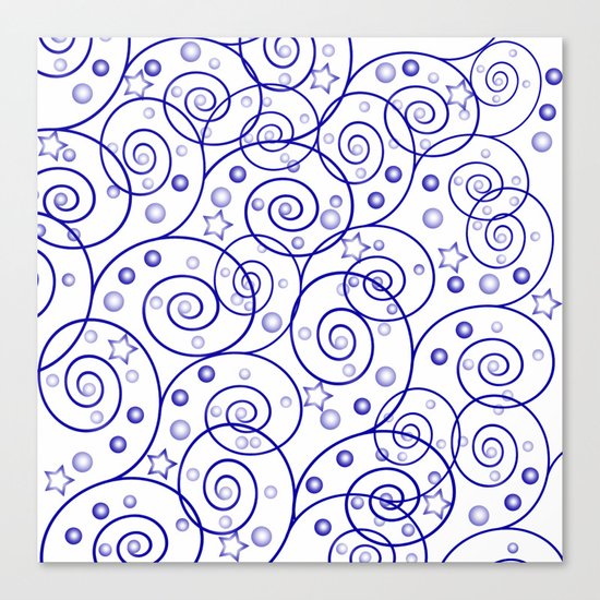 Abstract pattern. Canvas Print