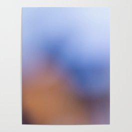 gradient blur color abstraction Poster