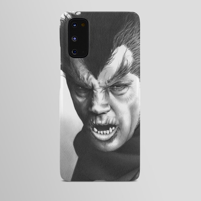 Werewolf of London fan art inspired by Henry Hull, based on my original hand-drawn graphite illustration Android Case