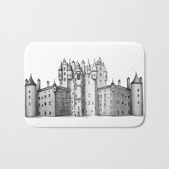 huge castle Bath Mat