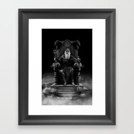 IV. The Emperor (Version III) Framed Art Print