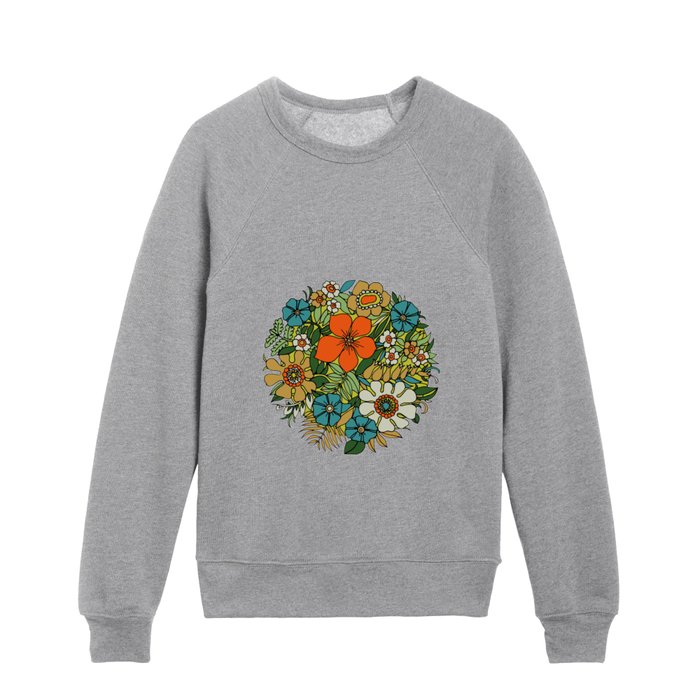 70s Plate Kids Crewneck