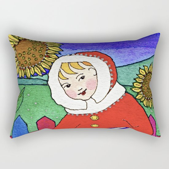 A Sense of Self Rectangular Pillow
