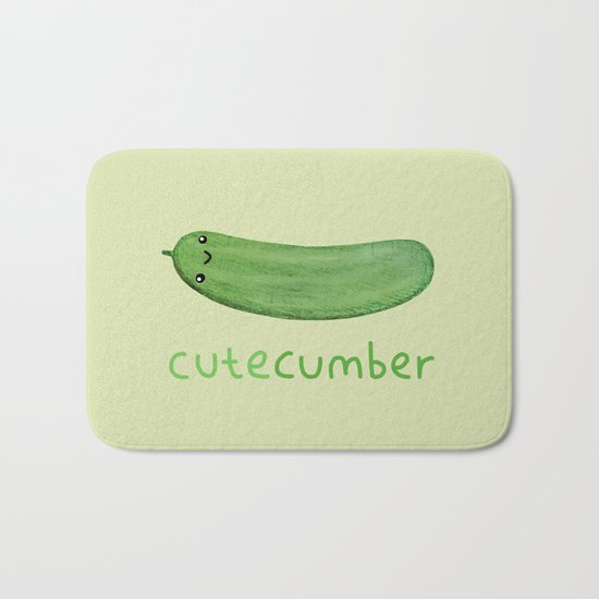 Cutecumber Bath Mat