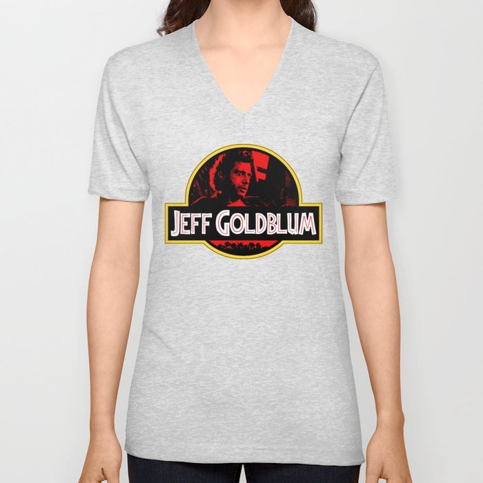 JURASSIC GOLDBLUM V Neck T Shirt