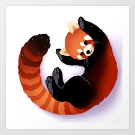 Red Panda Art Prints To Match Any Home S Decor Society6