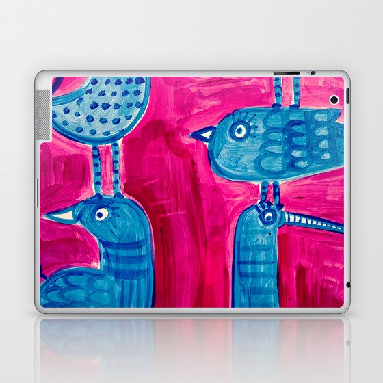 Supporting each other Laptop & iPad Skin