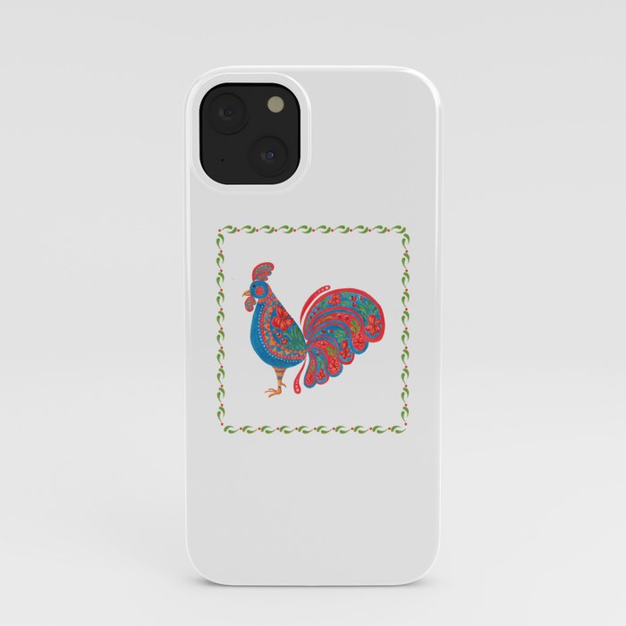 The Blue Roosters iPhone Case