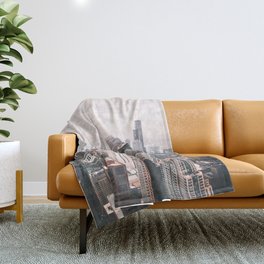 Chicago City View Throw Blanket