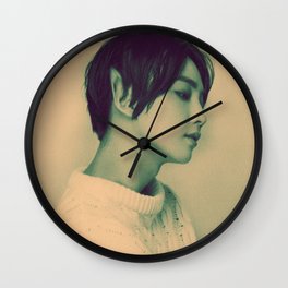Elf Jeonghan Wall Clock | Graphicdesign, Seventeen, Jeonghan, Svt, Yoonjeonghan, Kpop 