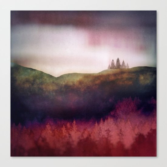 Scarlet Light Canvas Print