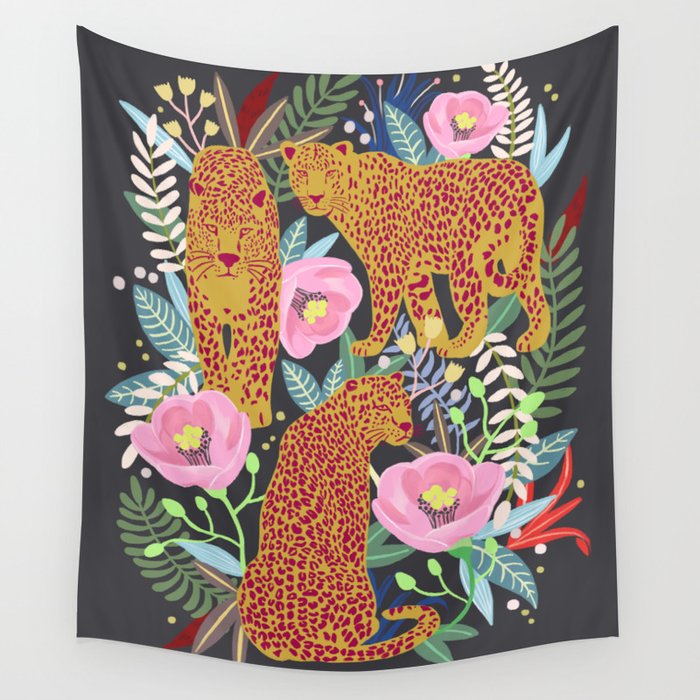 Animal best sale print tapestry