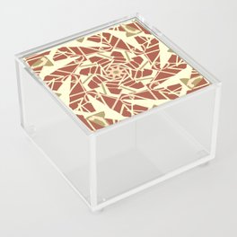 Modern Geometric Collage  Acrylic Box