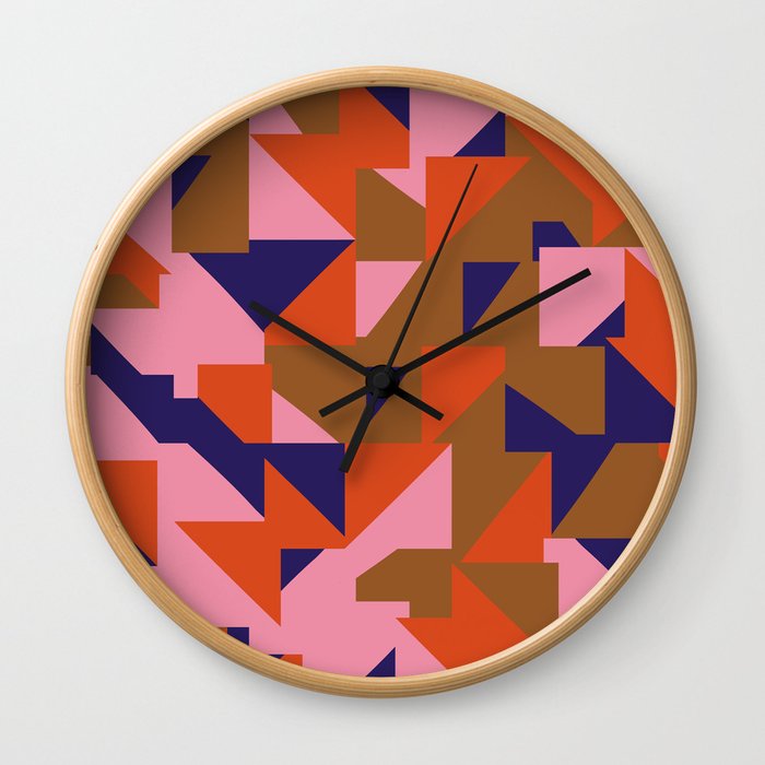 Atus Geometric and Modern Shapes Wall Clock