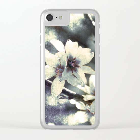 Almond bloom Clear iPhone Case