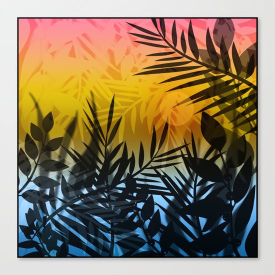 Hot summer . Heat . Canvas Print
