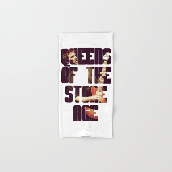 Queens Of The Stone Age QOTSA Font Josh Homme Guitar Hand & Bath Towel