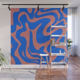 28 Abstract Swirl Shapes 220711 Valourine Digital Design Wall Mural