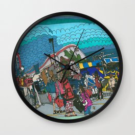 Midway Magic - The Calgary Stampede Wall Clock