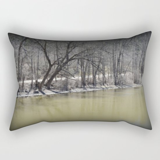 Early Spring in Wakefield Rectangular Pillow