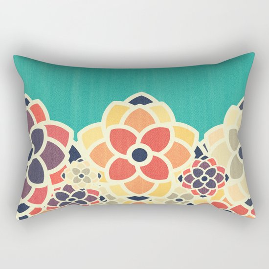 Spring Garden Rectangular Pillow