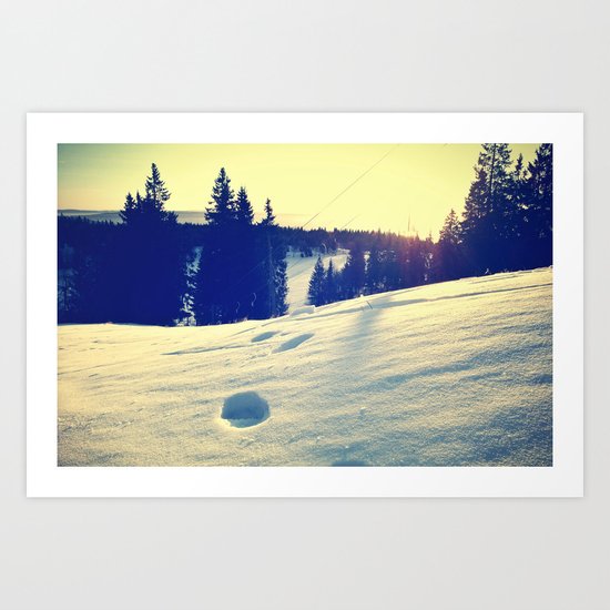 Frognerseteren Art Print
