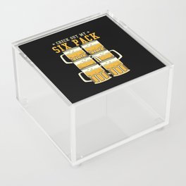 Beer Glasses Six Pack Acrylic Box