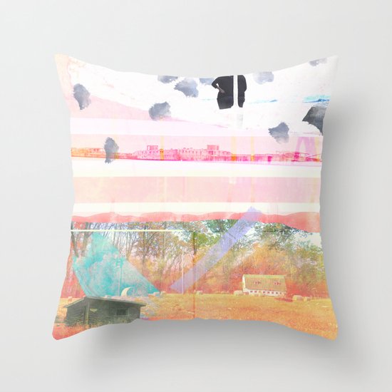 Only Foundations Remain Throw Pillow