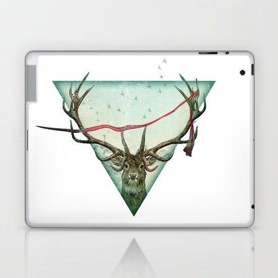 scarlet runner Laptop & iPad Skin