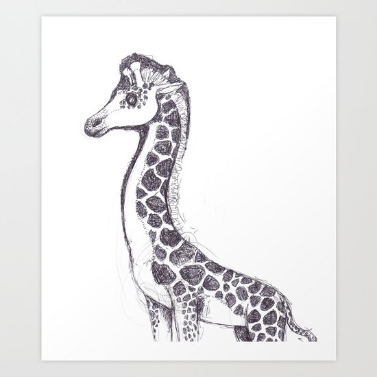 Crazy eyes Art Print