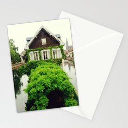La Petite France, Strasbourg | River III bifurcation | Quartier des Tanneurs Stationery Card