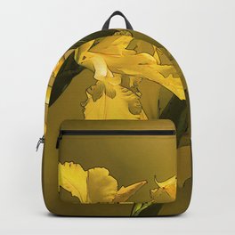 Golden Yellow Daffodils Backpack