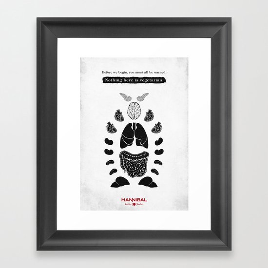 Hannibal - Sorbet Framed Art Print