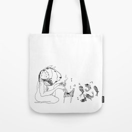 The Pianist Tote Bag