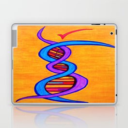 DNA Dancer Laptop & iPad Skin | Art, Deoxyribonucleicacid, Rna, Genetics, Popart, Ink, Painting, Watercolor, Dna, Celebration 