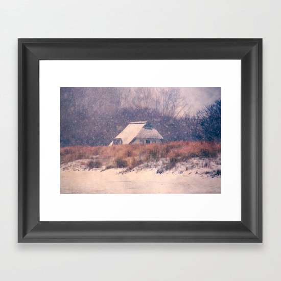 Snowhouse Framed Art Print