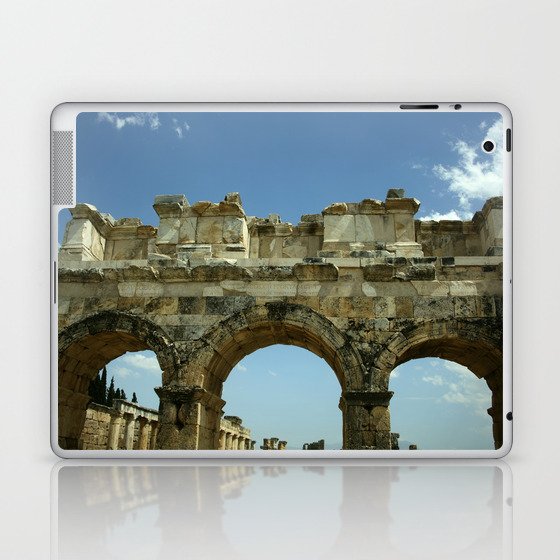 Frontinus Gate in Hierapolis, Phrygia Laptop & iPad Skin