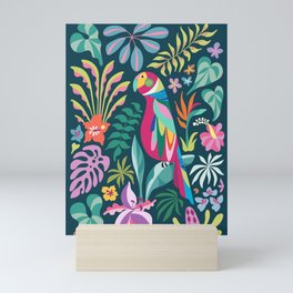 Tropical Parrot Mini Art Print