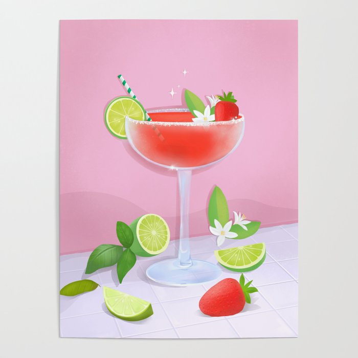 Cocktail Daiquiri Poster