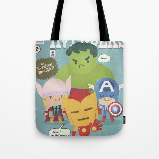 avengers fan art Tote Bag