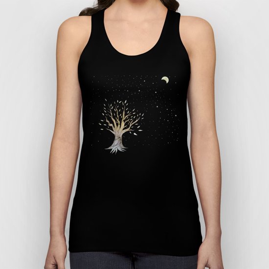 Moonlit Tree Unisex Tank Top