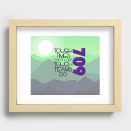 Tough Times - 709 Recessed Framed Print