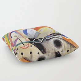 Wassily Kandinsky | Abstract Art Floor Pillow