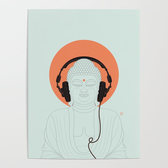 Buddha : Listen to Om! Poster